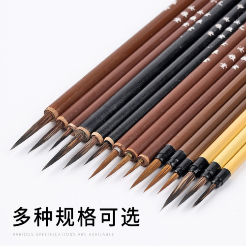 Floral branches, elegant small patterns, leaf veins, wolf hair brush, outlining, hair brush, Chinese painting, fine brushwork, dotting eyebrows, white outline calligraphy, painting, flowers and birds, figures