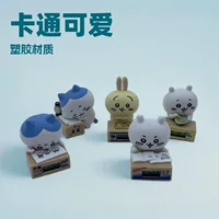Chiikawa Usachi Xiaobajiyikawa гашапон милая кукла настольное украшение для девочек подарок на день рождения