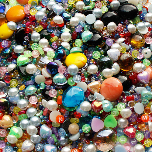 1kg diy colored beads translucent glass flat beads colored glaze red blue small beads colorful rice beads mosaic