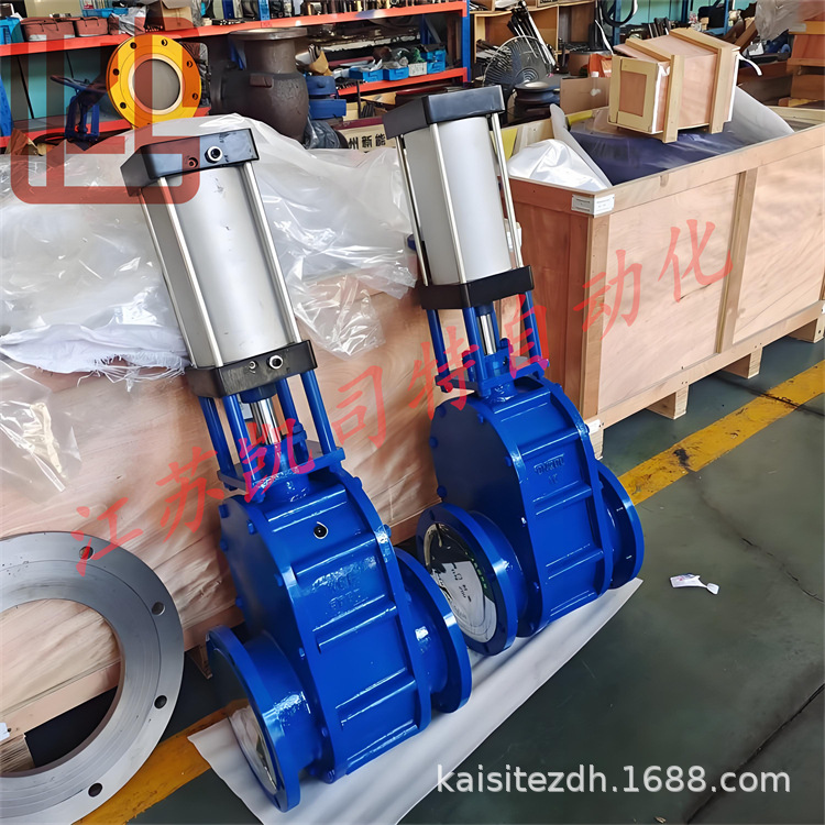 Z644TC气动耐磨陶瓷出料阀 气锁陶瓷出料阀 气动耐磨陶瓷双闸板阀