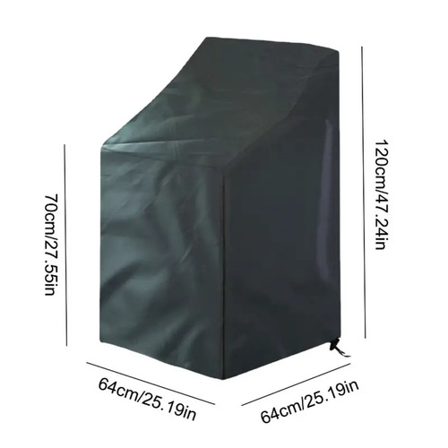Oxford dust-proof, sun-proof, rain-proof chair cover, furniture cover, outdoor chair cover, courtyard folding chair cover set