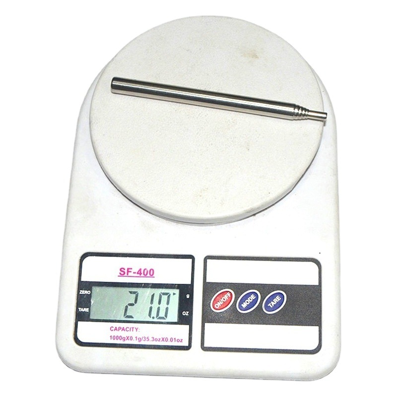 Stainless steel blowing tube blowing tube camping blowing tube retractable blowing Rod outdoor portable telescopic tube