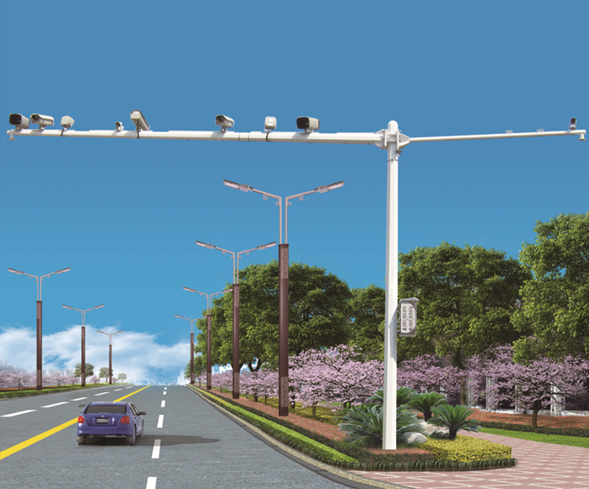 江苏高邮送桥郭集3米4米5米6米7米8米9米10米监控电警卡口立杆