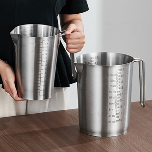 Large capacity stainless steel beaker 304 stainless steel measuring cup for laboratory chemical plant 3000ml-3L5L