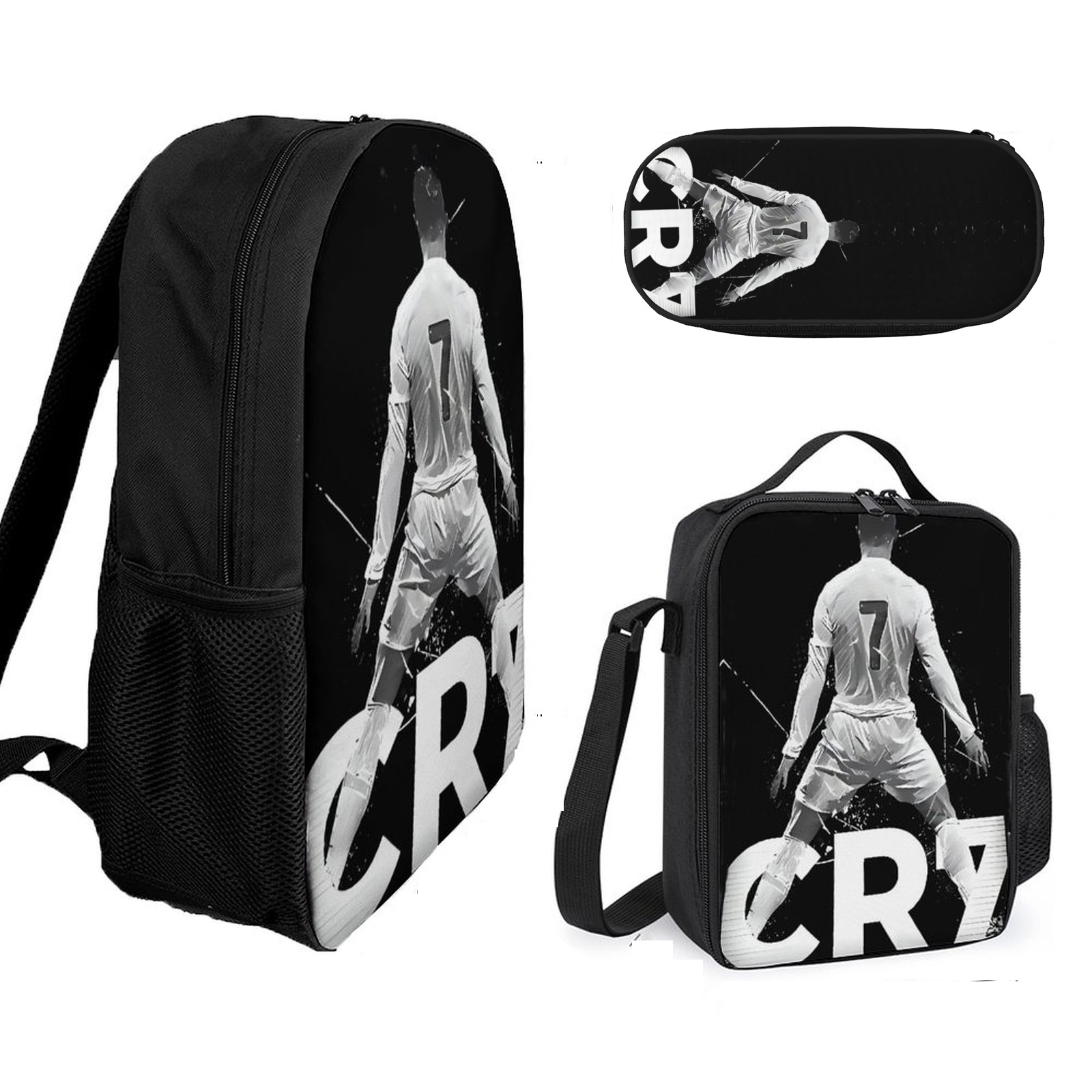 Mochila de impresión transfronteriza personalizada bolsas escolares bolsas de bolsillo bolsas de bolsas de estilo personalizadas gran capacidad