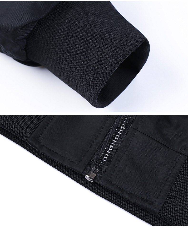 Unisex Baseball Jacket Trendy Harajuku Style Pilot Jacket_voghion.com