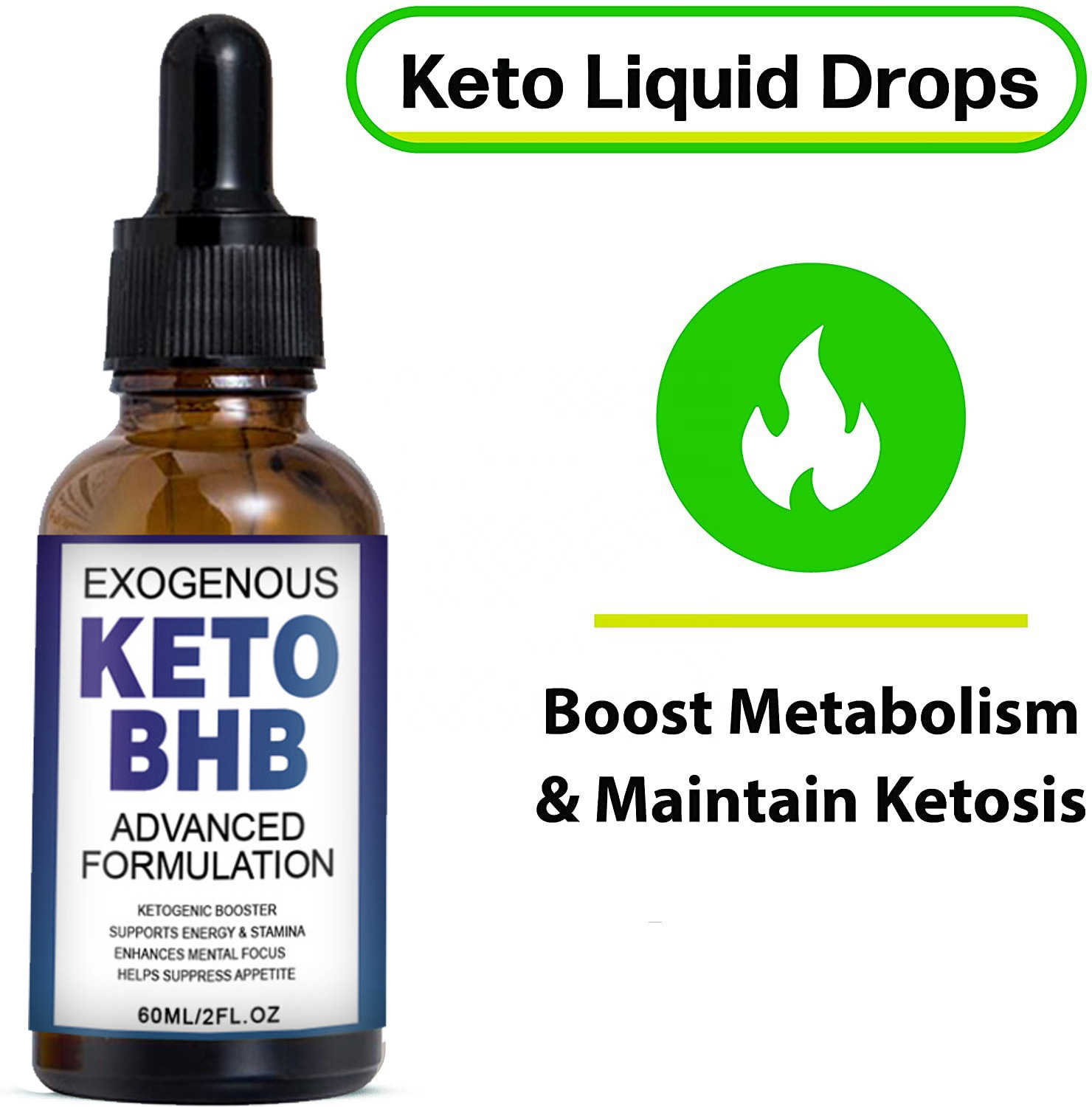现货酮滴剂 keto drops 跨境销售支持定制OEM 图