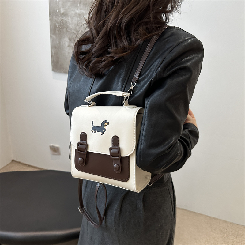 Bolsa de clase de estudiantes 2024, nueva moda coreana mochila de hombro, bolsa de hombro portátil universal