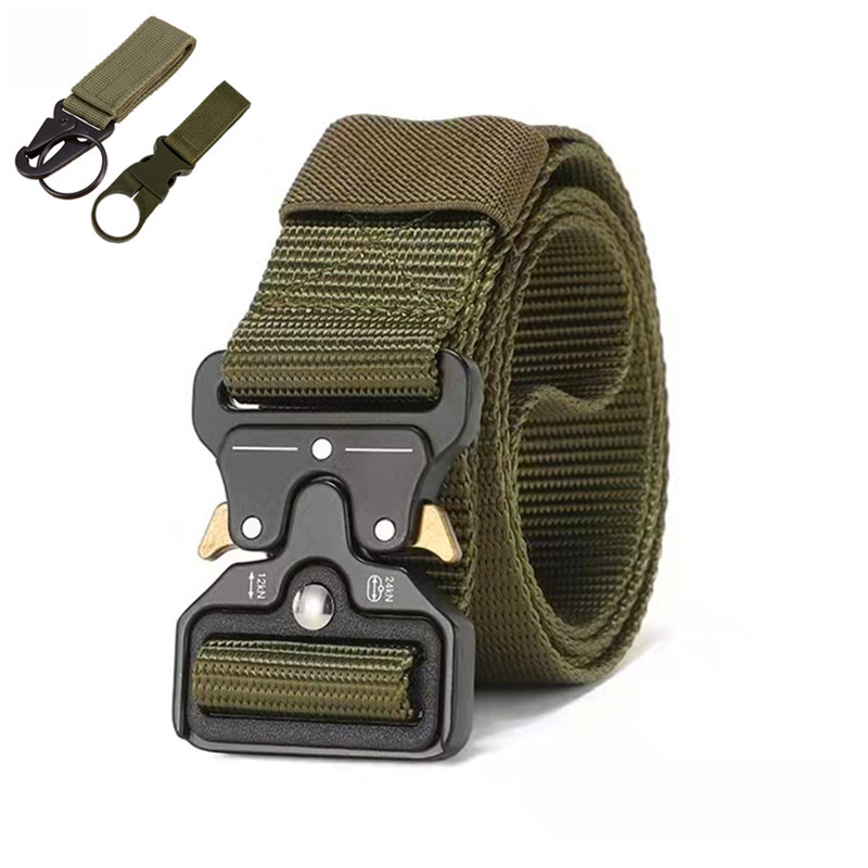Cinturón táctico Cobra, cinturón de nailon, cinturón para hombre, cinturón de lona, cinturón para pantalón, cinturón extendido para hombre, cinturón versátil de moda para hombre