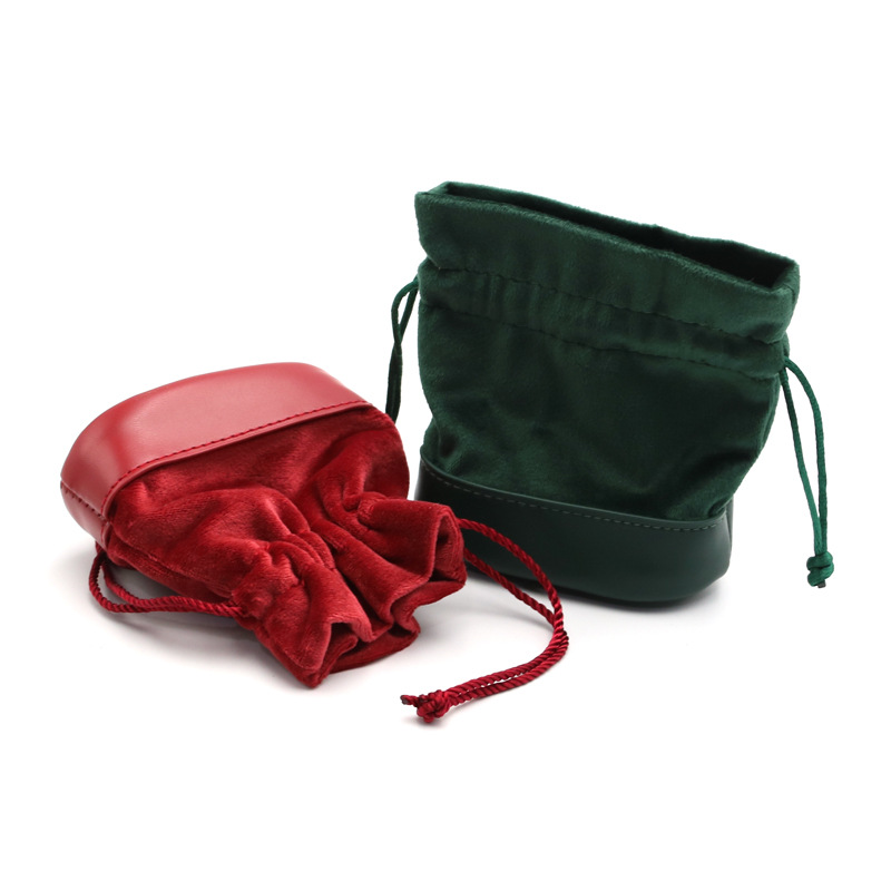 Velvet Bundle Pocket Portable Drawstring Jewelry Storage Bag Travel Small Storage Bag Key Accessories Bag