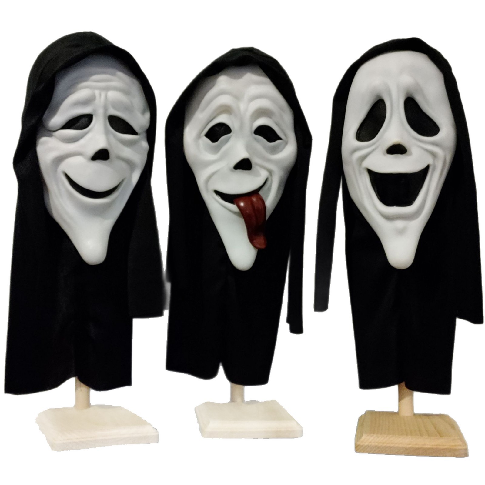 ハロウィーン恐怖死神頭蓋マスク脚本夜明け殺機悲鳴鬼マスク狼牙鬼マスク