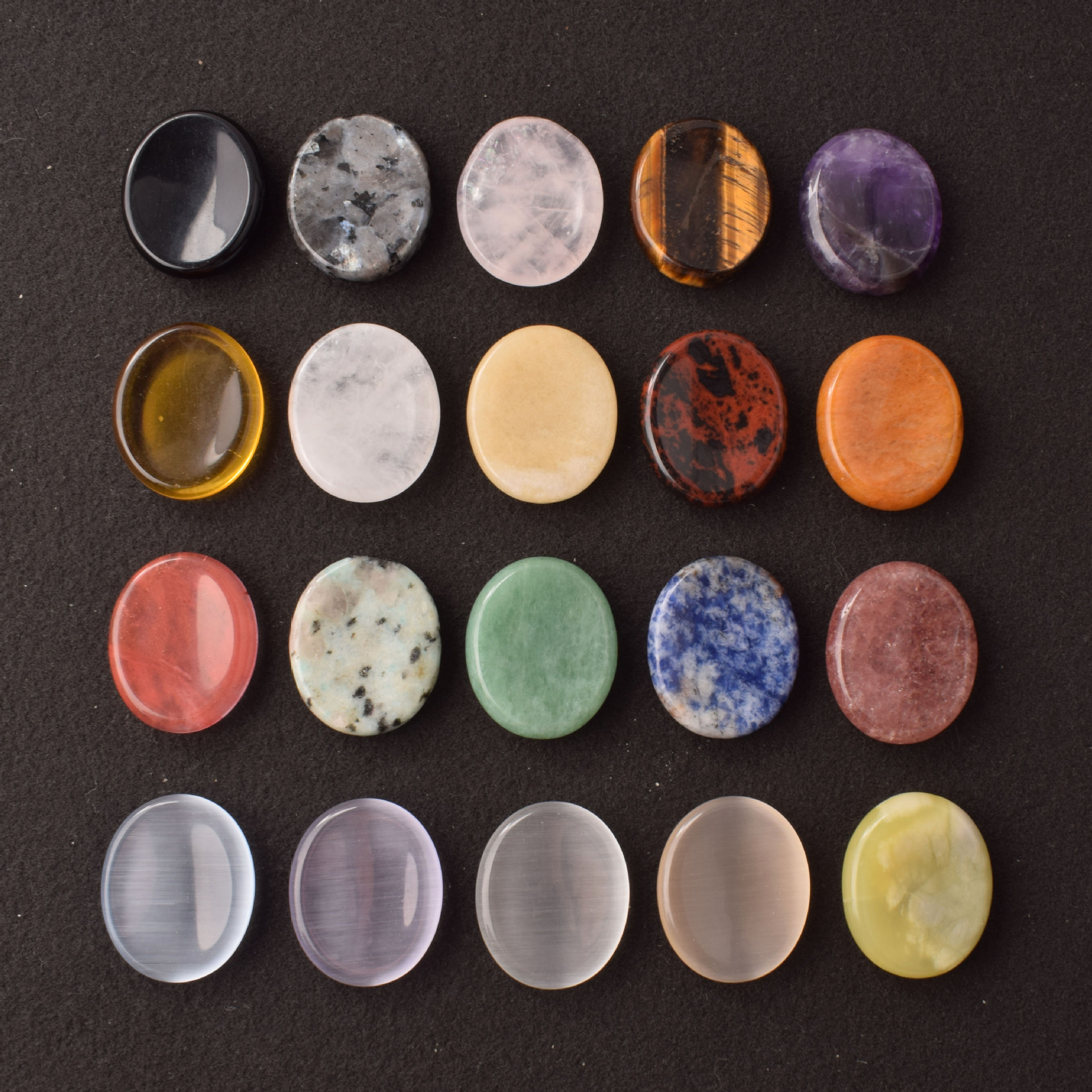 Oval sapphire 30*25*6mm pink crystal thumb stone loose stone worr