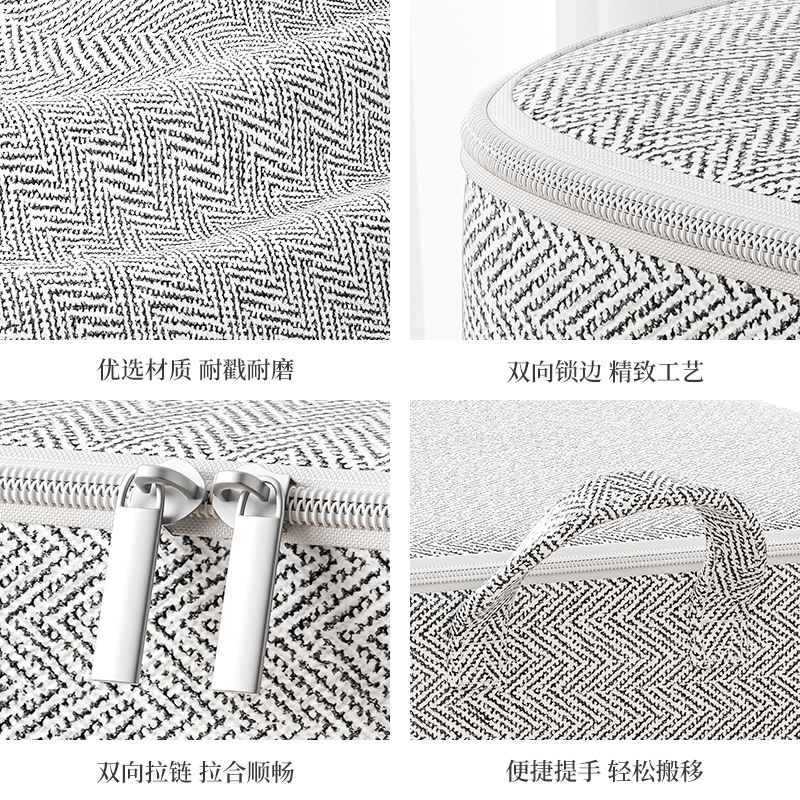 Bolsa de almacenamiento para edredones, bolsa de almacenamiento para ropa, bolsa organizadora para edredones, bolsa de mudanza, almacenamiento de gran capacidad, a prueba de humedad y antibacteriana