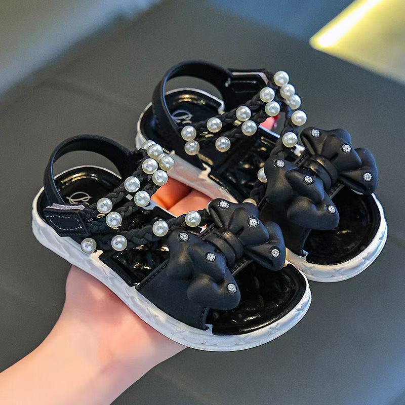 Sandalias de niñas de verano nuevas niñas pequeñas y medianas fábricas de niños grandes para comercio exterior comercio electrónico pequeña princesa bebé bebé
