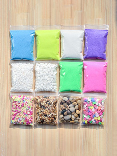 ����΢���^DIY����ɰʯ�{ɳ��ɳ��ʯ�Ӳ�ɫʯ�Ӷ��⻨�����ʯ