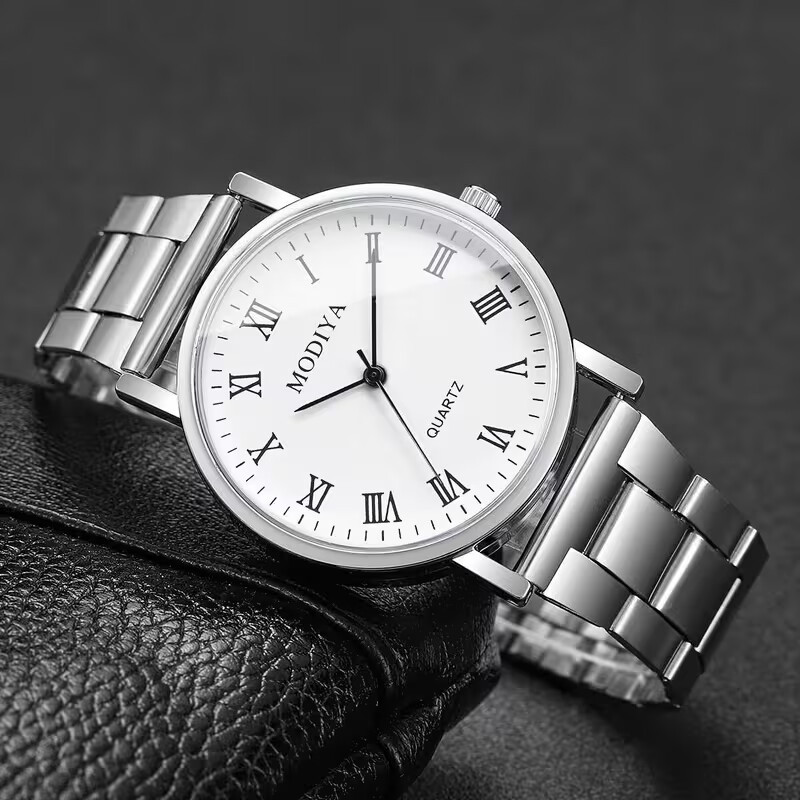 Reloj de hombre de tendencia de negocios de moda deportiva de negocios minimalista reloj de cuarzo mini +