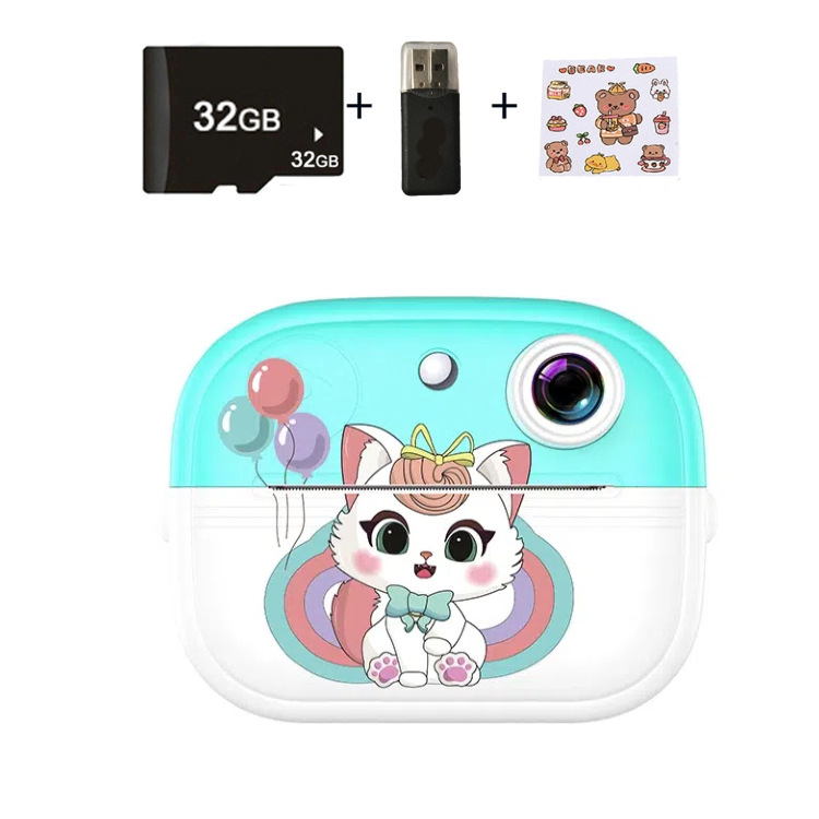 Transfronterizo nuevo Q5 divertido HD fotocamera de impresión térmica infantil fotográfica de dibujos animados cámara digital