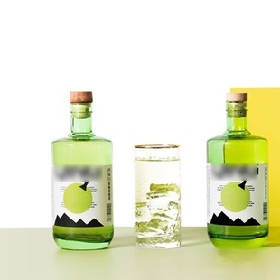 New Variety of Specifications Transparent Glass Fruit Wine Bottles for Home Brewing Universal Fruit Wine Dispensing Bottles Sealed Without Leakage