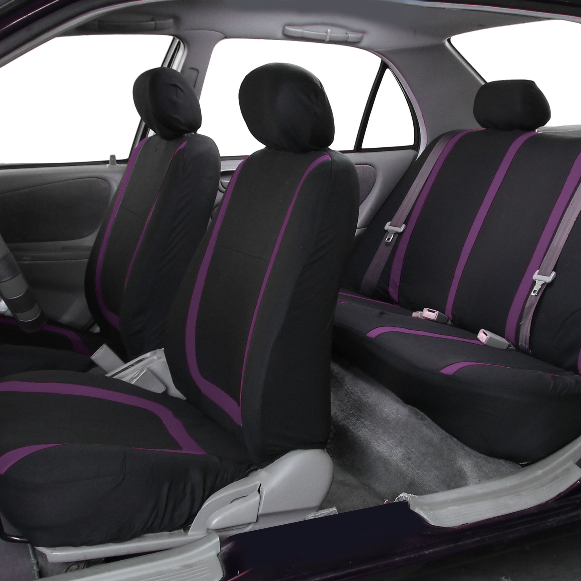 General Motors Five-Seater Polyester Fiber Patchwork Car Seat Covers for Export to Russia, Mexico, and the United States