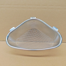 创意不锈钢水槽过滤网沥水篮厨房三角过滤网篮水果蔬菜吸盘收纳架