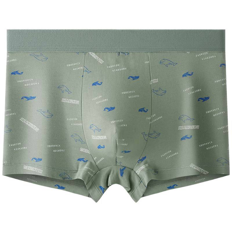 Ropa interior de algodón Hombre antibacteriano entrepierna juvenil Boxer shorts deportes más tamaño Boxer shorts Hombre Ropa interior de algodón puro