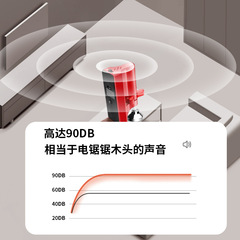 Jiado anti-theft and anti-collision alarm home door blocking device for girls living alone, door blocking device, door bumper and thickening