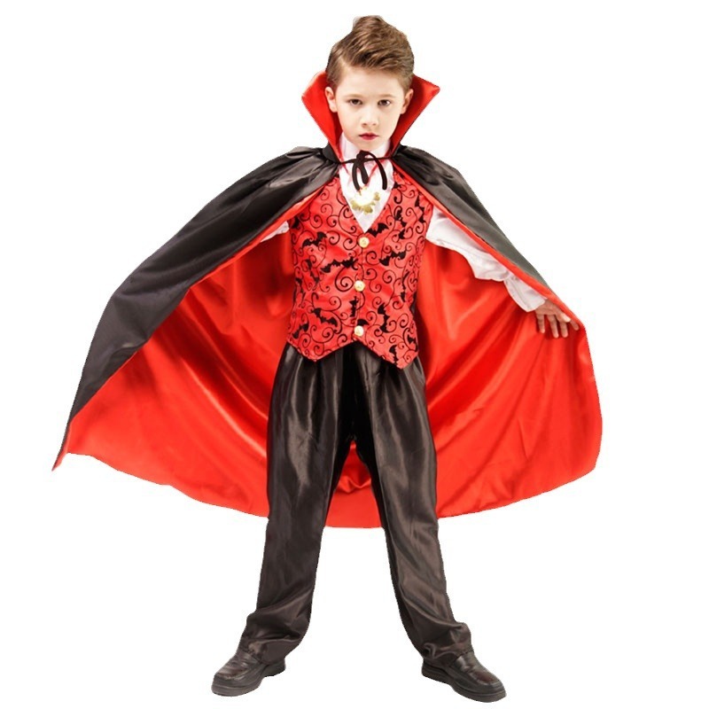 ハロウィーンホラー子供衣装仮装舞踏会コスプレ衣装舞台衣装衣装衣装吸血鬼少年|undefined