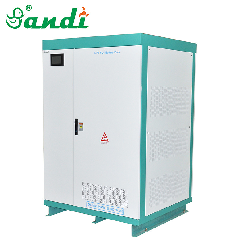 100KWH energy storage battery lithium iron phosphate BMS management system off-grid 30KW optical storage integrated machine power station