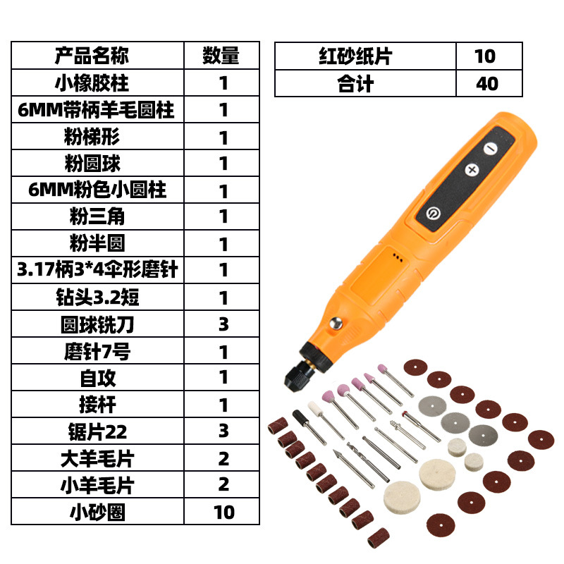 Orange 40 - 1 Piece Set