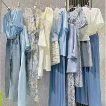 衣香丽影撤柜品牌2025夏季折扣女装批货专柜实体直播实体走份批发