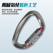 专业攀岩主锁登山扣挂钩户外快挂承重钩装备安全锁扣小型挂扣