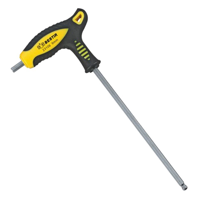 Инструмент для уплотнения орла с ручкой Т-образная шаровая Головка с плоской головкой Шестигранный ключ 7-образная отвертка Шестигранный ключ Хром-ванадий