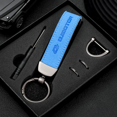 Benelli Haojue Honda – Motorcycle Key - blue-motorcycle-keychain-qianjiang