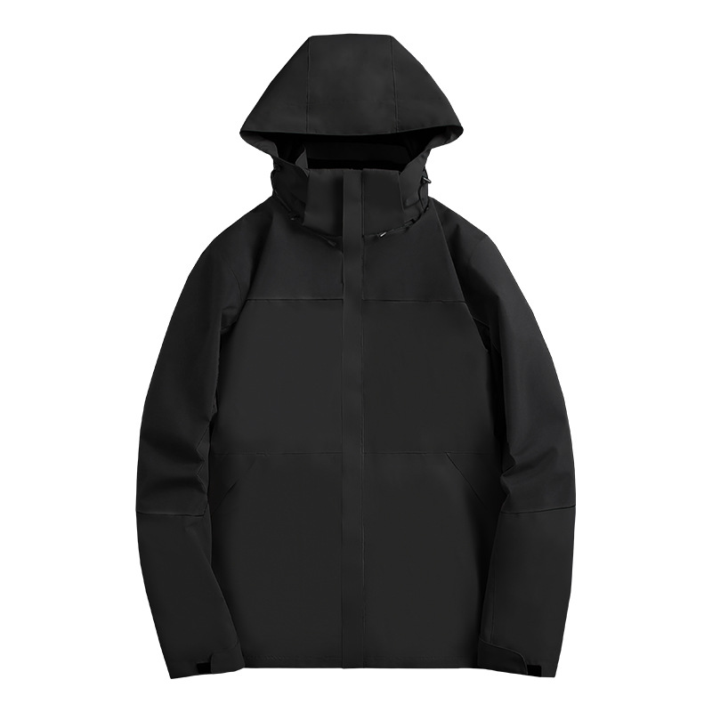 Chaqueta Cortavientos con Capucha Unisex de Nylon A prueba de viento para Montañismo image 7