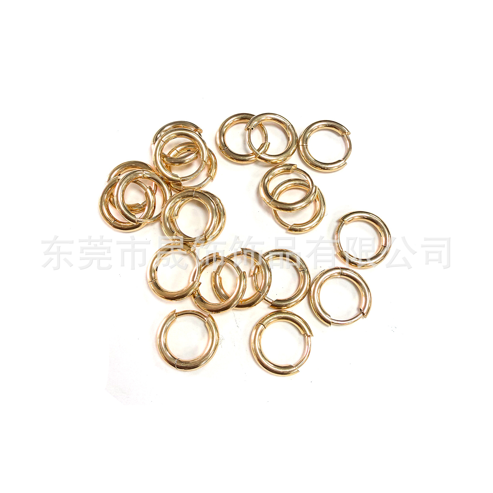 F136 Titanium Alloy 圆 Earring Ear 扣G23 Titanium 素 Hoop Earring 闭口 Ring Ear 饰 Ring Jewelry Accessories