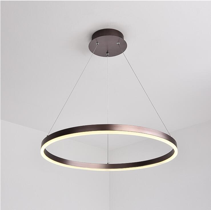 2025 atmósfera anular sala de estar lámpara de la sala de comedor círculo lámpara de la mesa moderna simple de bajo perfil lámpara de lujo ligera