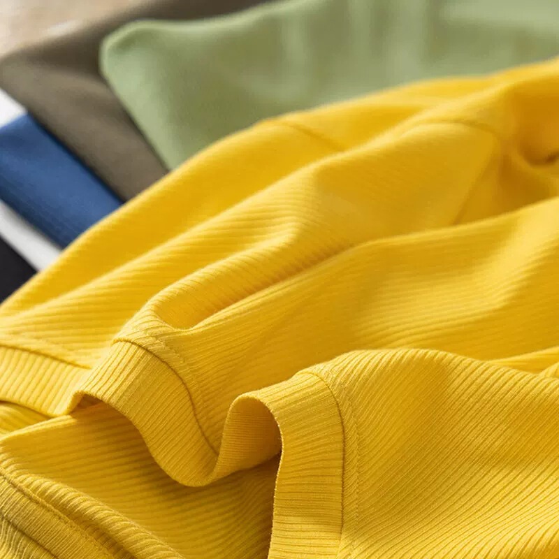 Export order! Women's autumn new long-sleeve base T-shirt made of mulberry silk, smooth, comfortable, breathable, wrinkle-free, with V-neck/round-neck texture