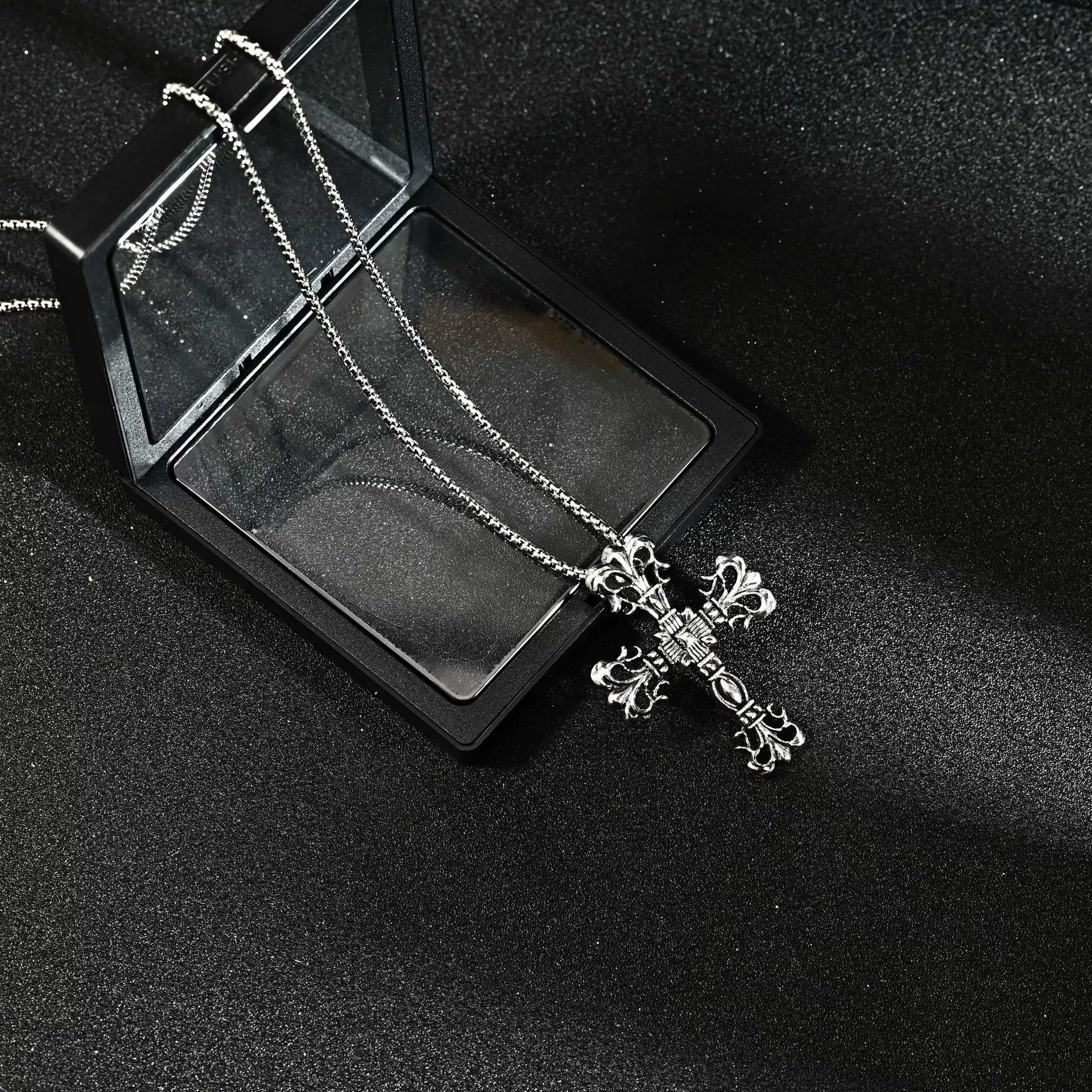 Аксессуар, подвеска из нержавеющей стали, крупный свитерный аксессуар, японский и корейский стиль, панк