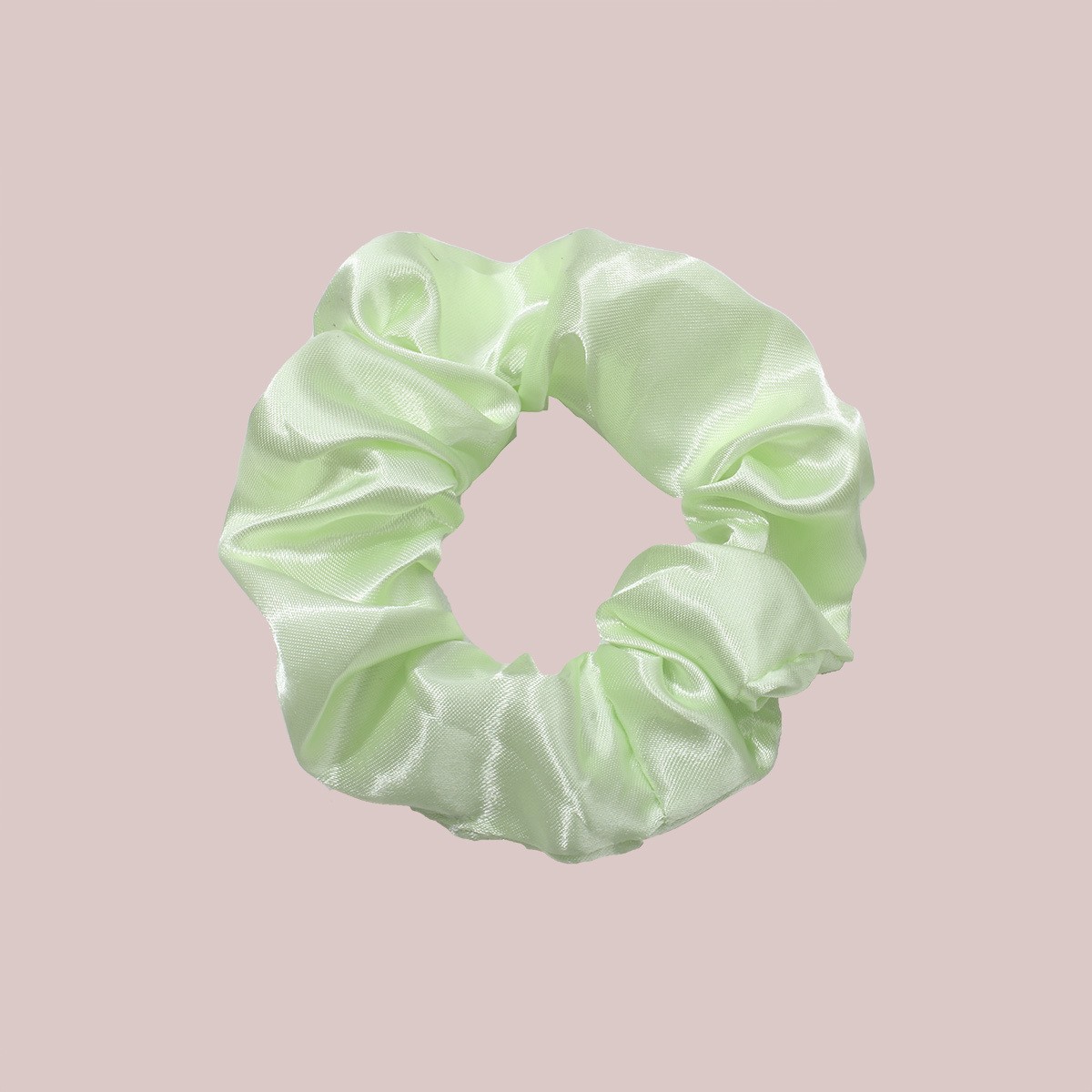 Coletero Scrunchie de Satén de Alta Elasticidad