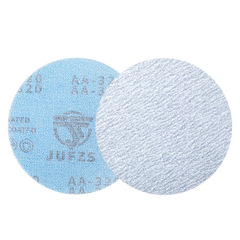JUFZS植絨砂紙2寸3寸4寸5寸砂紙批發金屬打磨拋光砂紙圓盤砂紙片