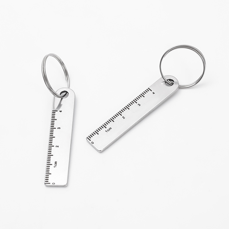 Mini Vernier Caliper Jewelry Small Pendant Measuring Tool Household Portable Bag Hanging Small Keychain