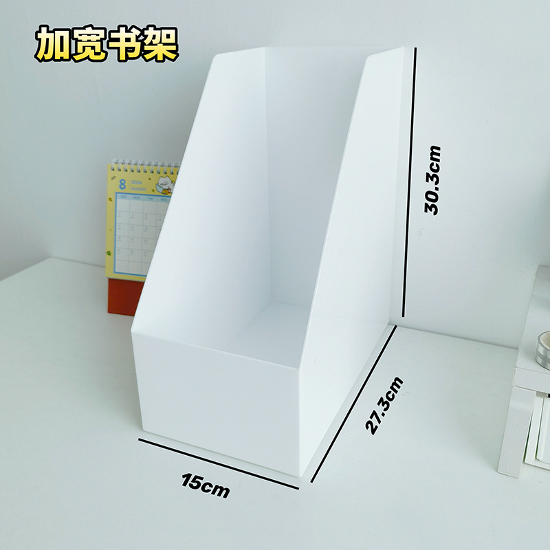 Estante de almacenamiento de escritorio de dos capas no impreso estante de almacenamiento dormitorio de estudiantes cosméticos papelería limpieza rack ins