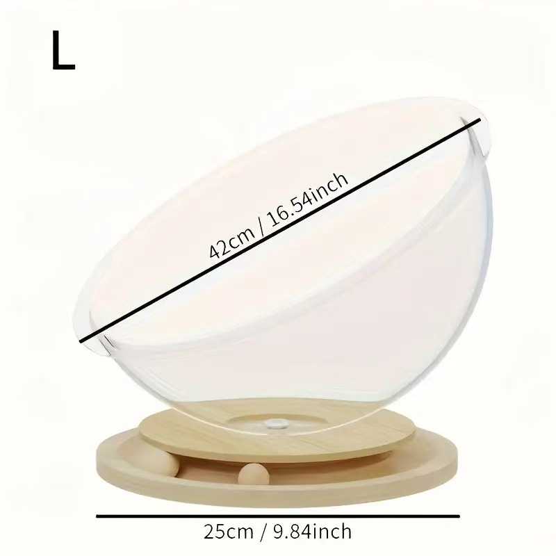 우주 캡슐 40cm 직경*. (원형 받침대)
