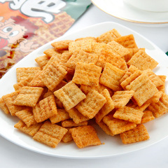 Amber Millet Crisps 22g*20 Pouches Spicy Beef Flavor Office Snacks Puffed Food