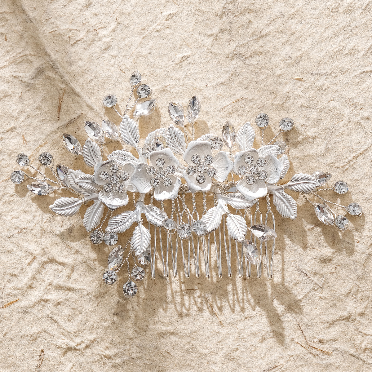 1# 머리 빗 실버