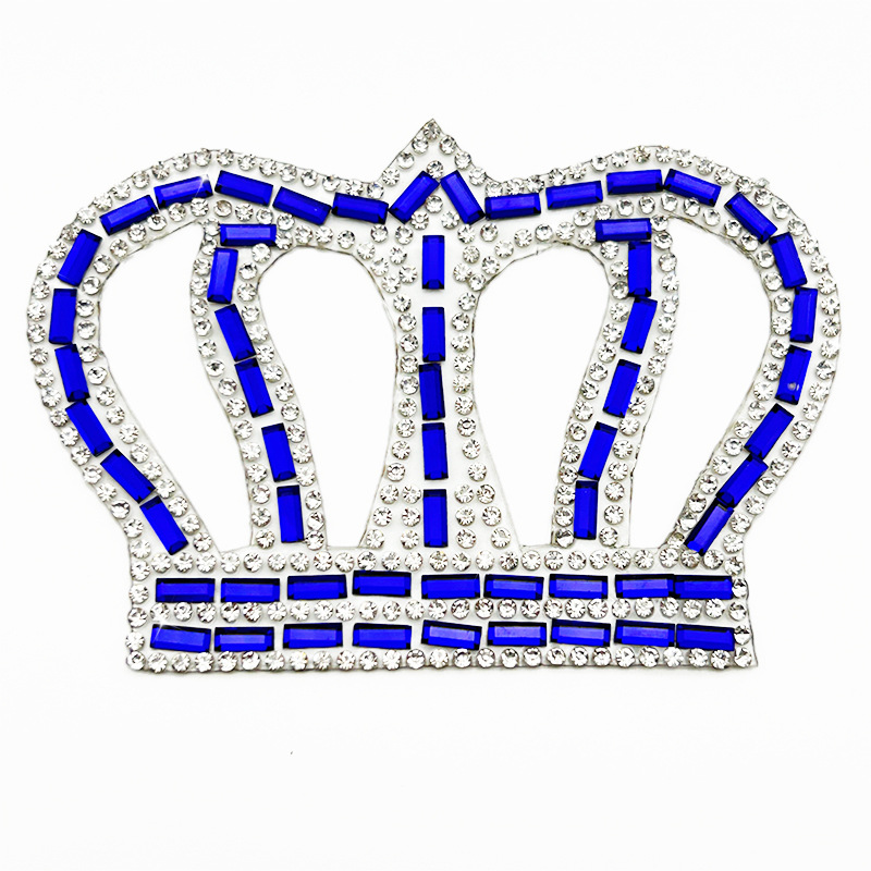 Joyas de diamante de corona accesorios de ropa parche autoadhesivo zapatos sombreros diamante de cristal DiDi joyas de decoración diamante
