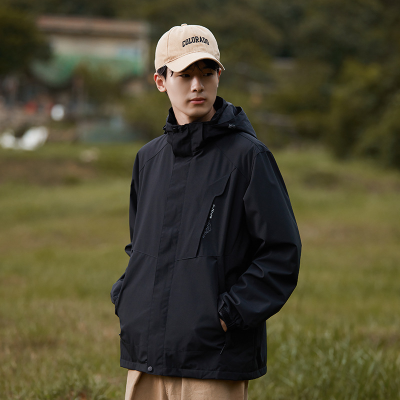 1818 Men's Single Clothes Black