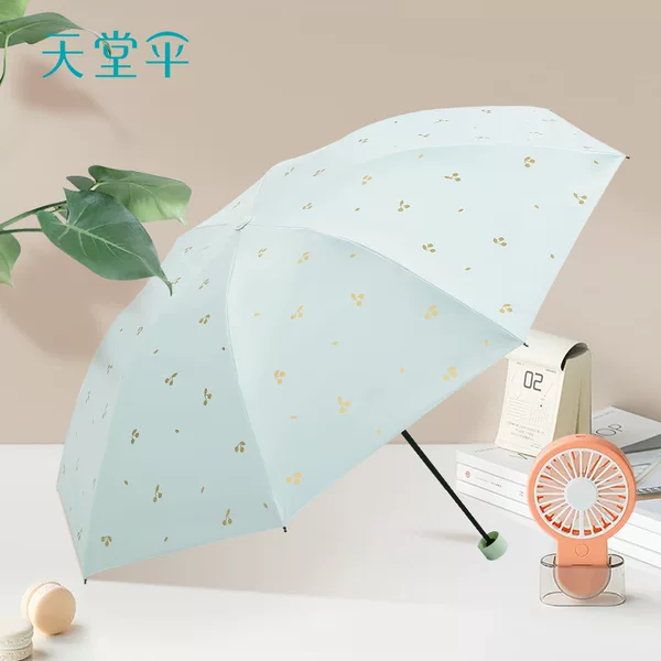Paradise Umbrella Vinyl Sun Protection Uv Protection Convenient Customizable Insulated Rain or Shine Umbrella Printed Logo Wholesale