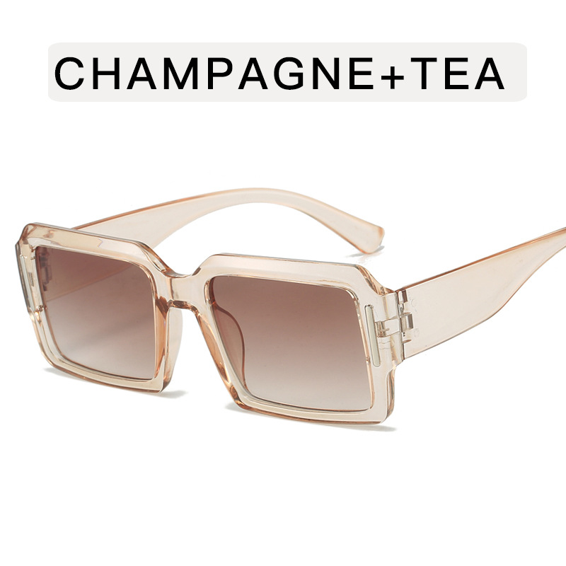 Champagne frame double tea pieces