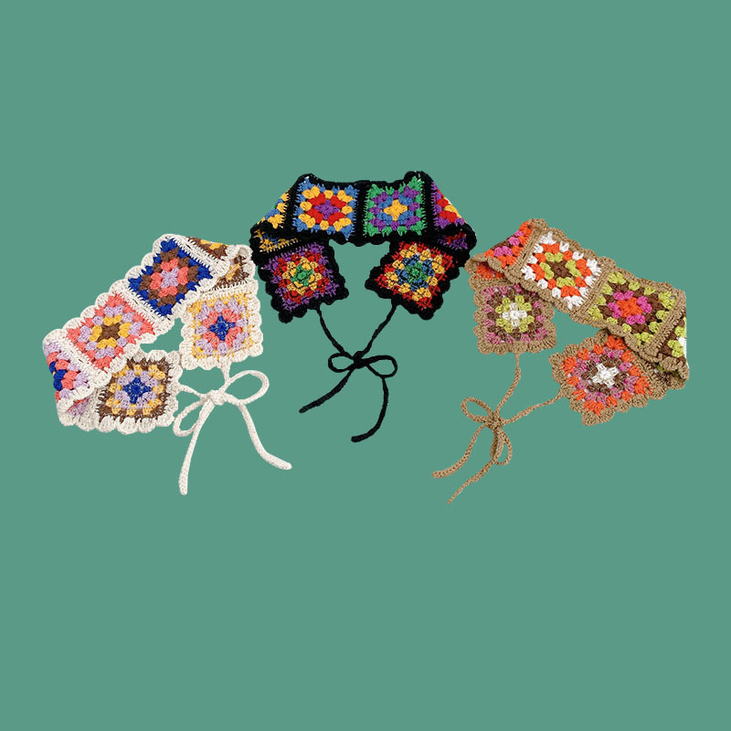 Hair Band Hair Accessories Type Ethnic Style Plaid Cotton Hair Band